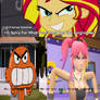 Darwin and Saiko betray Evil Sunset