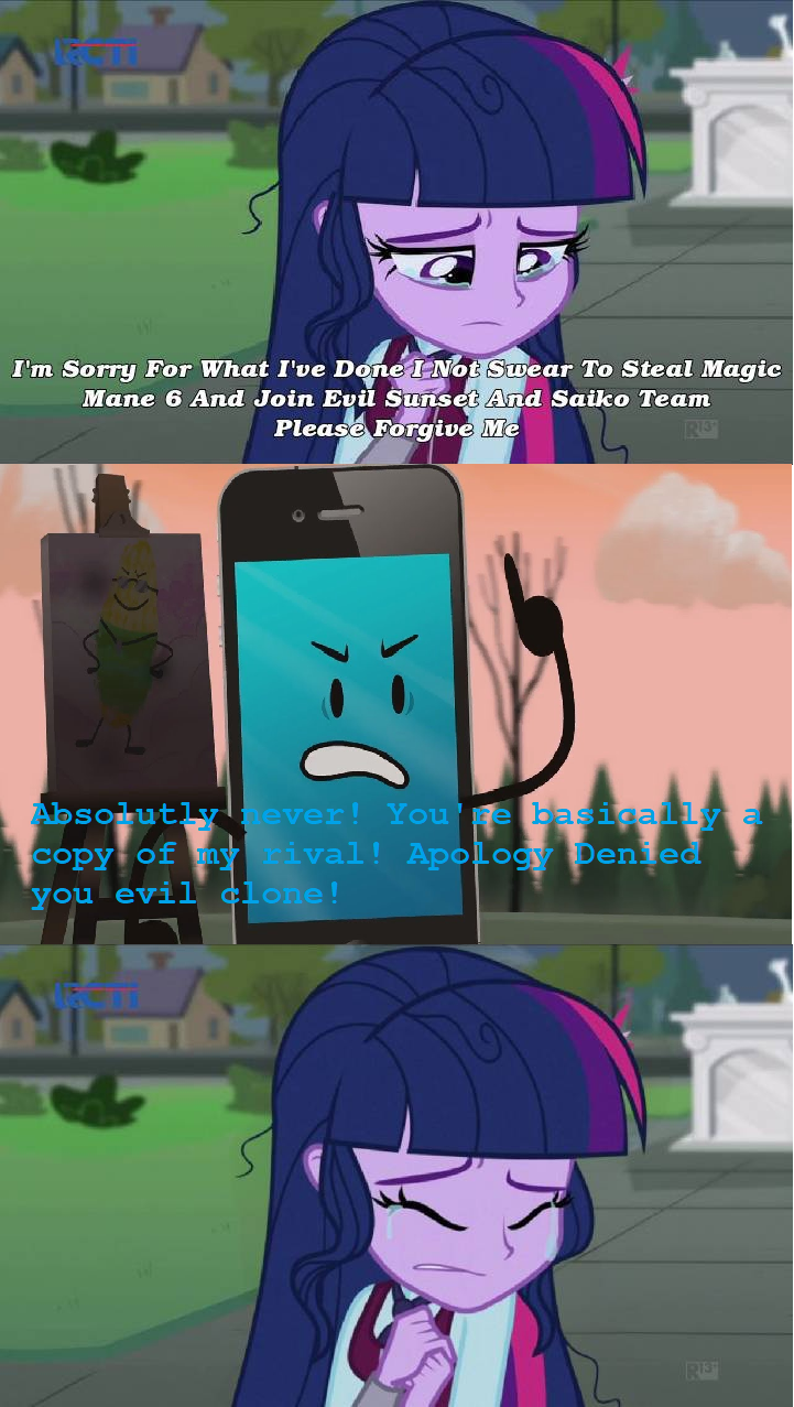 Mephone4 Denies evil Sci-Twi's apology