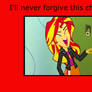 I'll Never Forgive Evil Sunset Shimmer