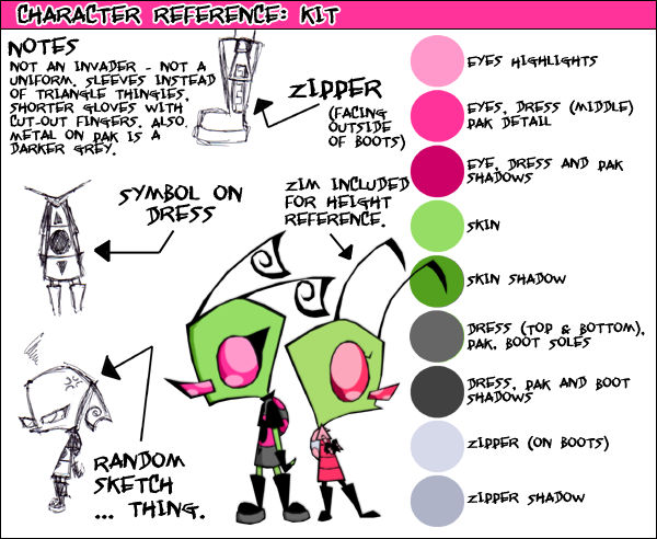 Irken Ranks Irken Kit Reference by wingedvixen on DeviantArt