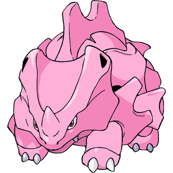 Pink Rhyhorn by SoEeveelicious on DeviantArt