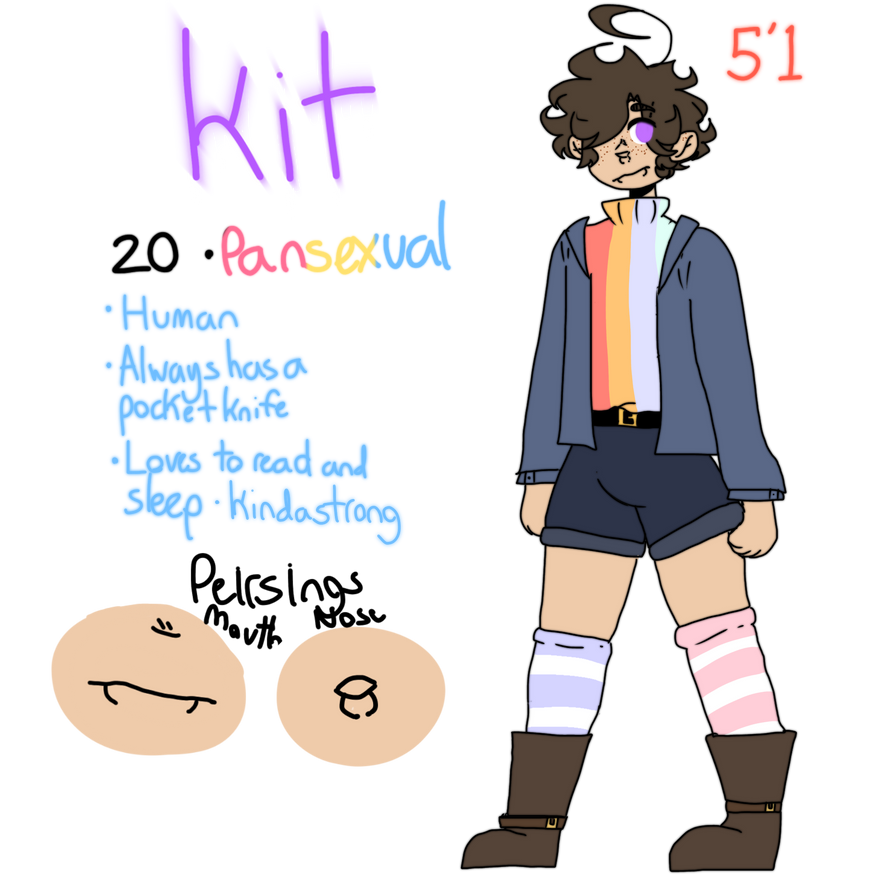 | kit reference sheet | by Qlixxq on DeviantArt