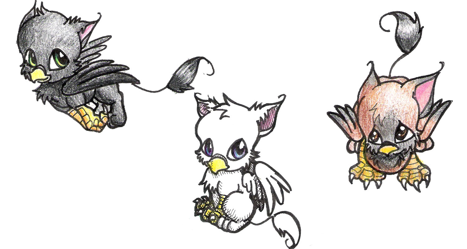 Baby Gryphons 1 By Tabbygirl On Deviantart Baby Gryphons 1 By Tabbygirl On Deviantart