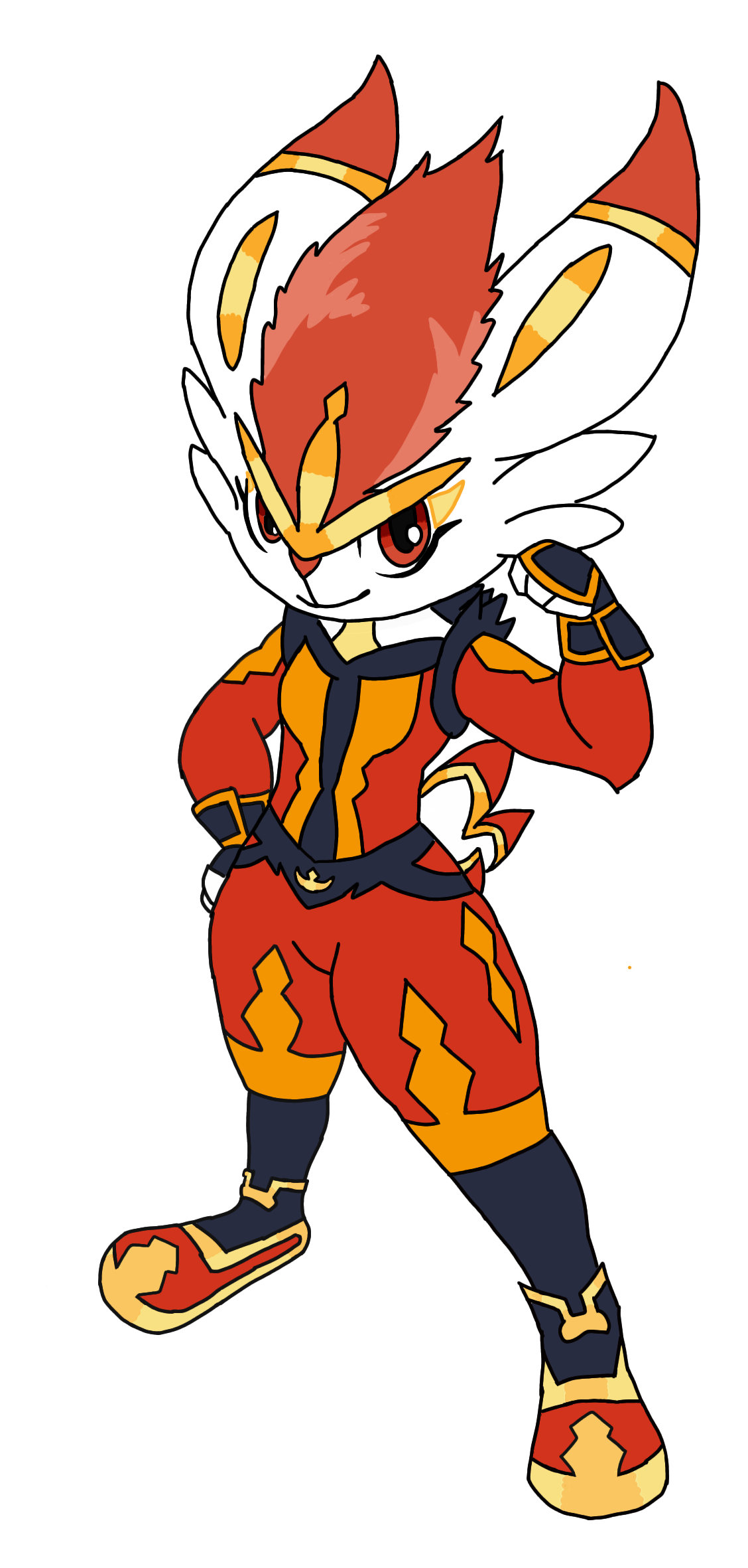 Cinderace by EmpierEvil on DeviantArt