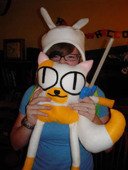 Part 2 of Halloween as Fionna the Human
