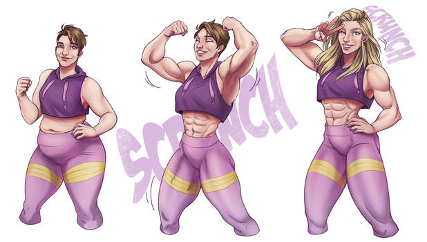 Bobbi Superhero Scrunch by PinklePickle