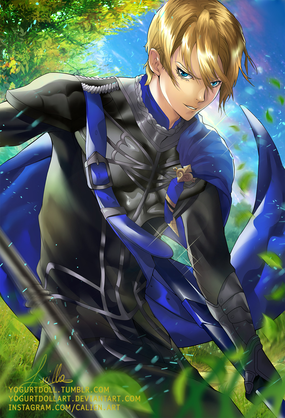 Dimitri Fire Emblem Three Houses Fanart - nachmacherin80
