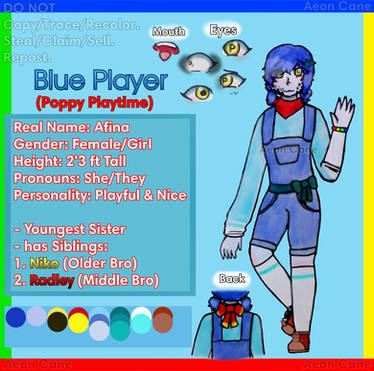 Player [Poppy Playtime] by wellblazer9kyt on DeviantArt