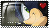 Dark Super Sonic Love Stamp