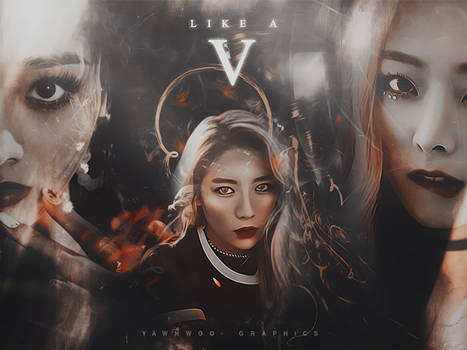 Like a V - Pristin V banner