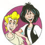 Bill and Ted portrait