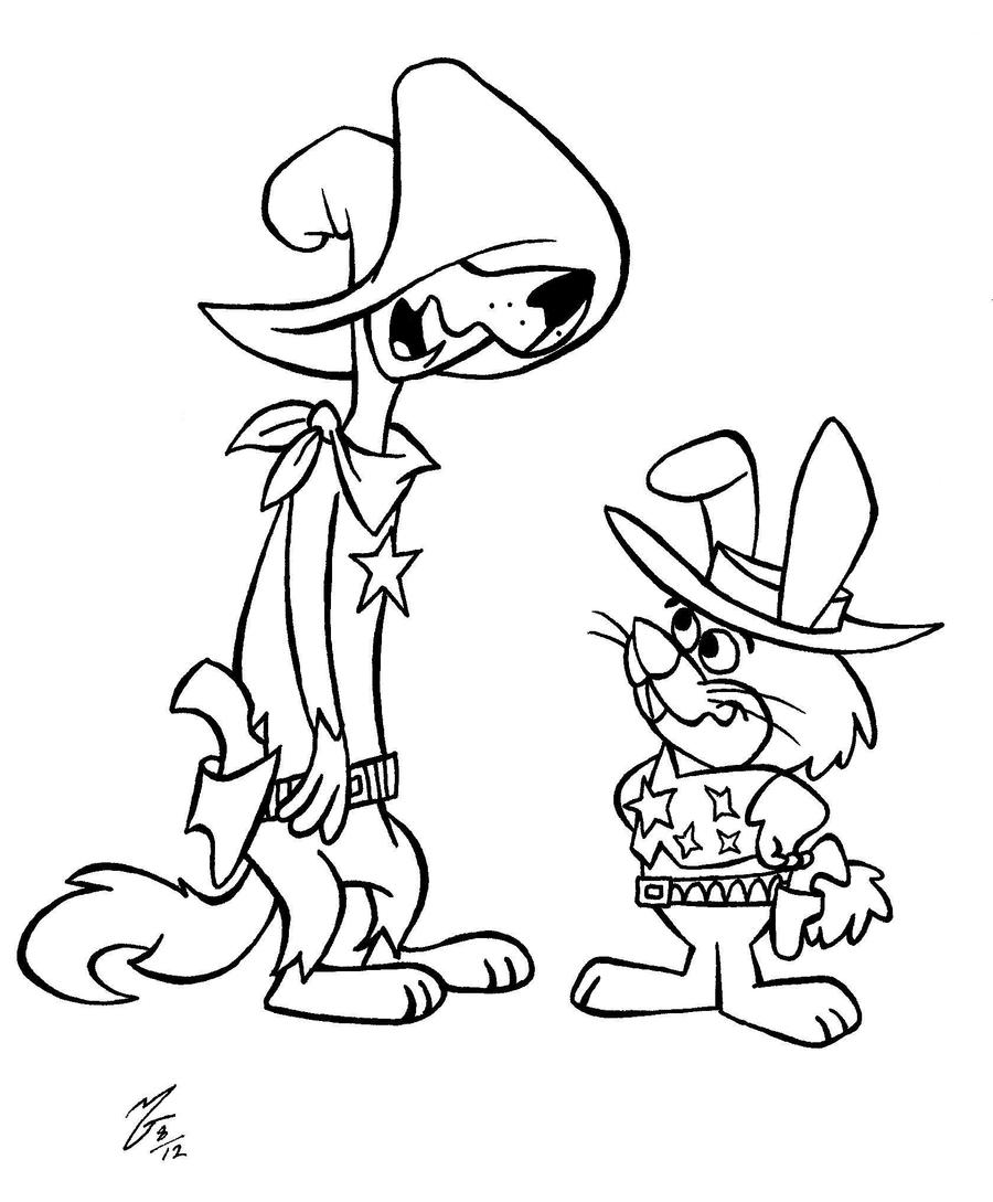 Droop Rabbitears Droop-a-Long Coyote and Ricochet Rabbit by zombiegoon on DeviantArt