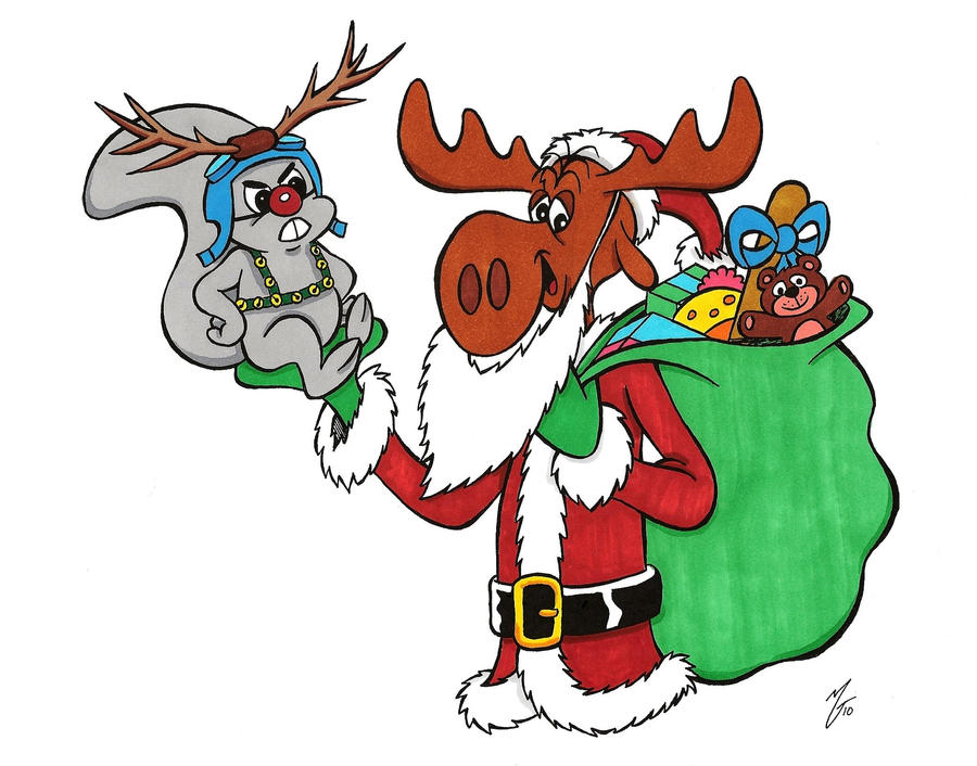 Rocky and Bullwinkle Christmas