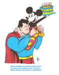 Mickey Mouse and Superman Tribute