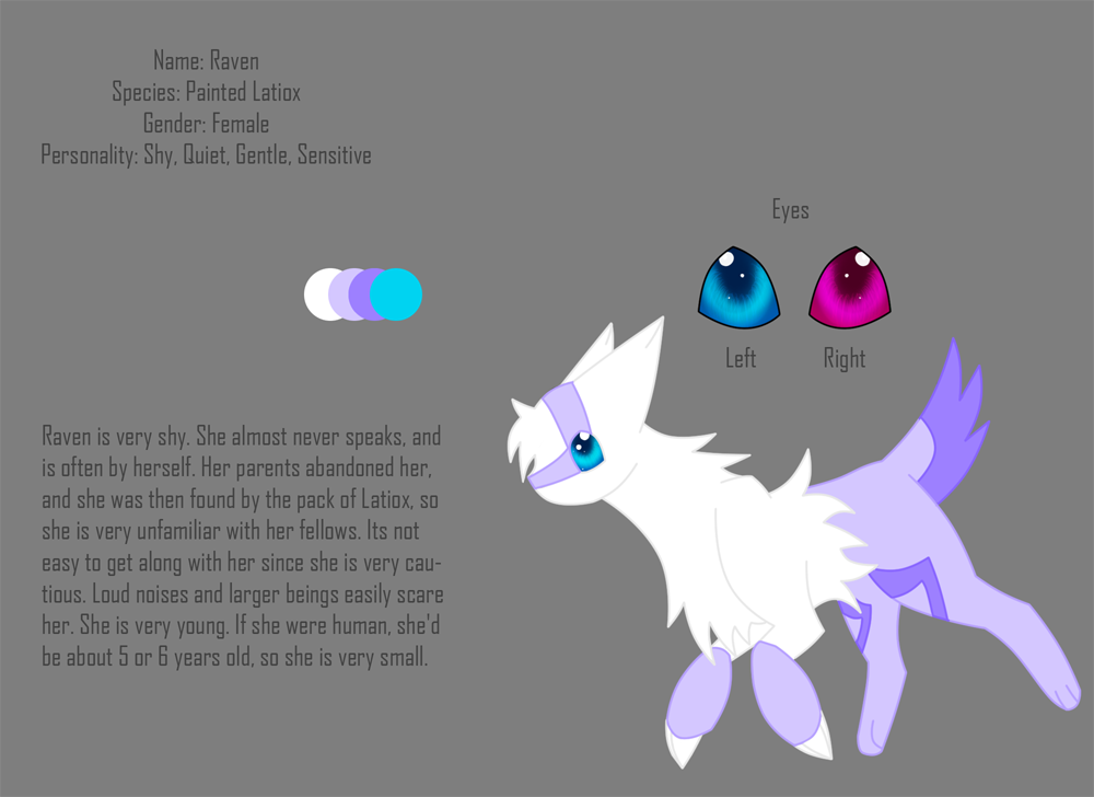 Updated Raven Ref by Emma-luvs-Bee on DeviantArt