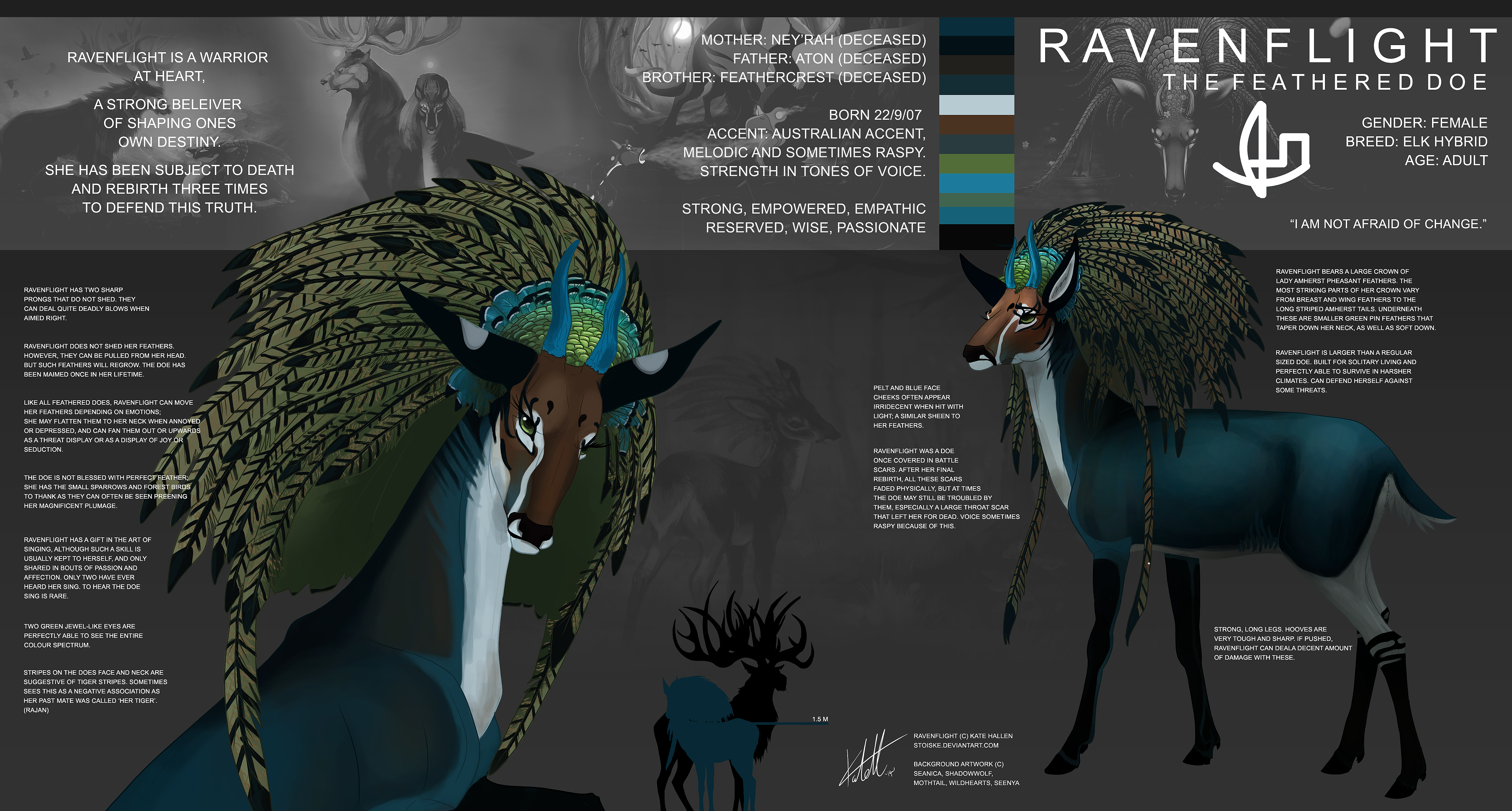 Ravenflight Reference Sheet