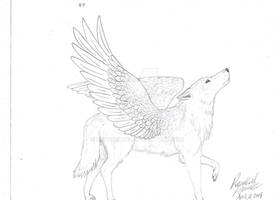 Winged Wolf