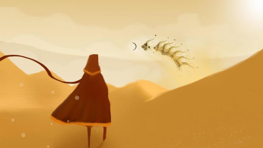 PS3 Journey Fan art