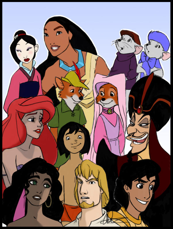 Disney Love by Ranya-Ni on DeviantArt