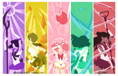 Sailor Moon - Outer Senshi by Ranya-Ni