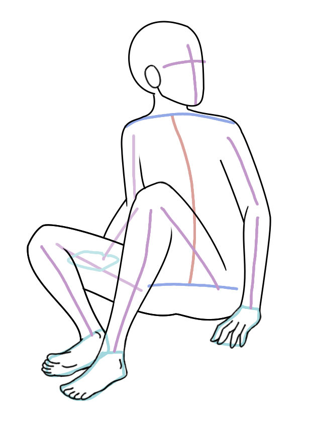 Sitting On Floor Pose By Coppy Cat On Deviantart