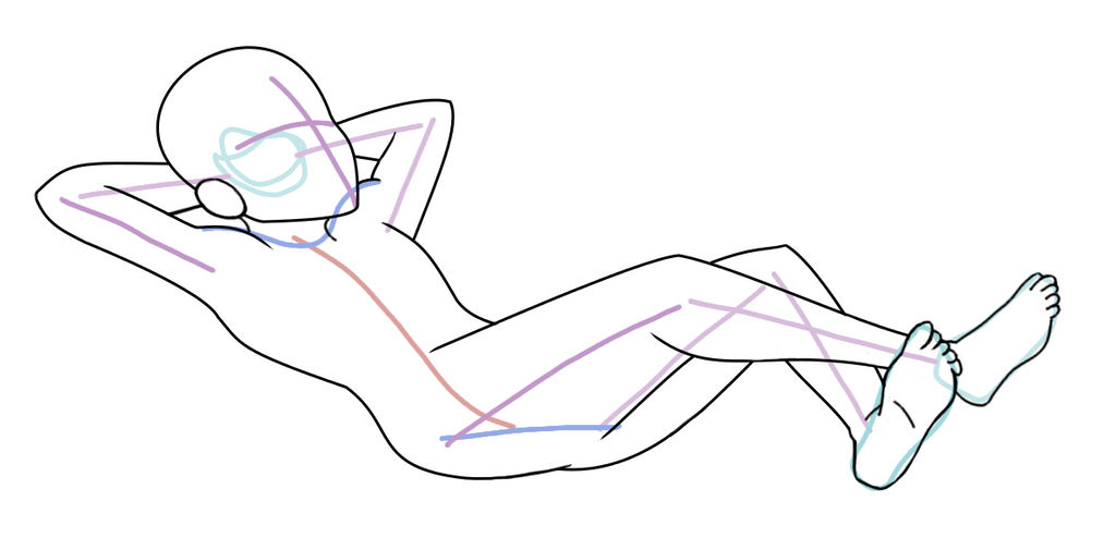 Lay Backing Lay Back pose by coppy-cat on DeviantArt