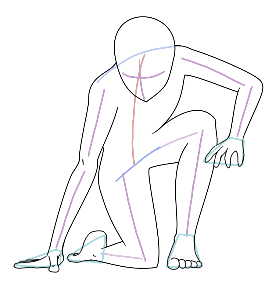 Getting Up Drawing Getting Up pose by coppy-cat on DeviantArt