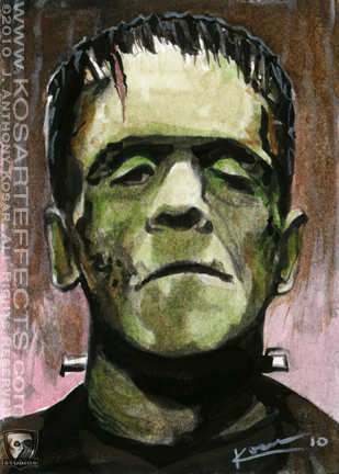 Frankenstein 2 - Sketch Card