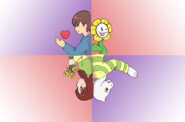 Undertale Past and Present Card