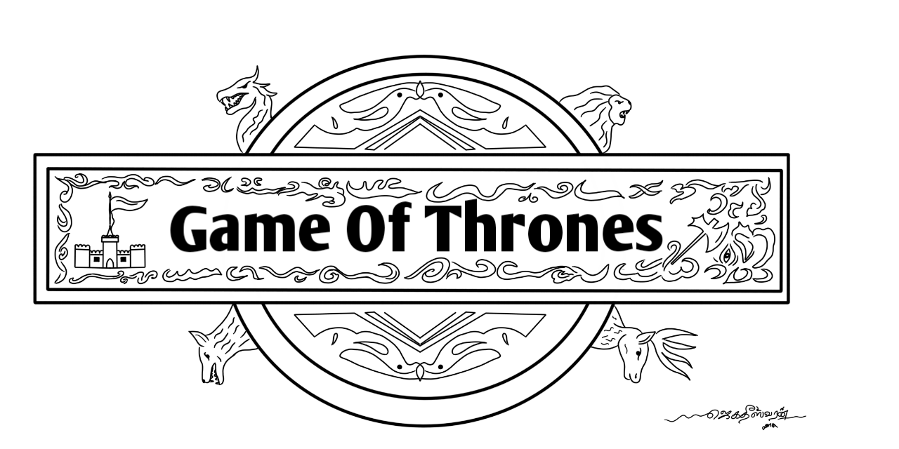 Game Of Thrones Logo Game Of Thrones Logo - Clip Art Library