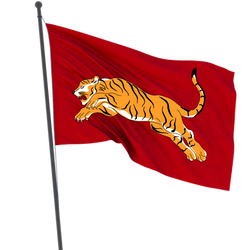 Chola flag tiger