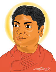 Vivekananda Digital Painting