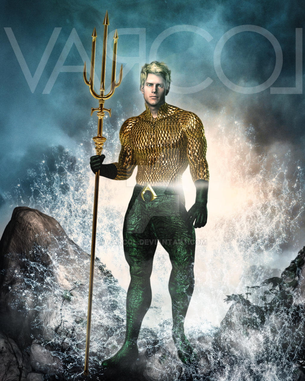 Arthur Curry Aquaman New 52 by varcol on DeviantArt