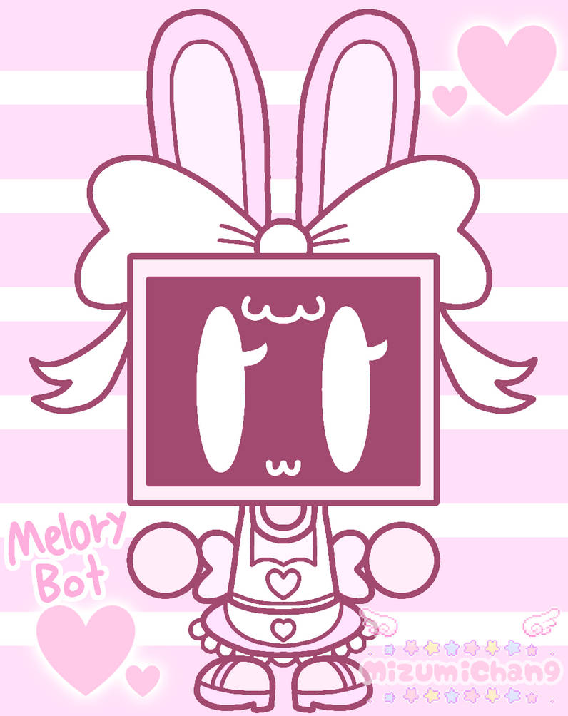 Melory-Bot the Rabbit Computer Roboot by MizumiChan9 on DeviantArt
