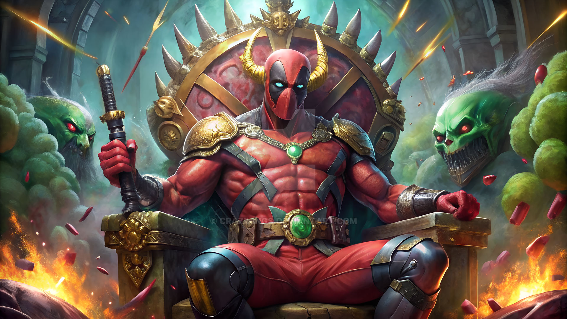 Godpool The God-pool by CraziKings on DeviantArt