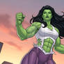 She-Hulk's Super Strength
