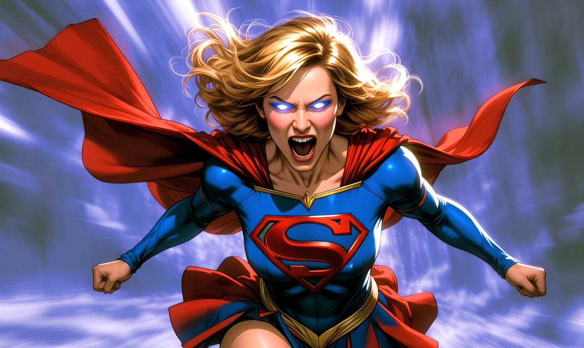 Rage of Supergirl by CraziKings on DeviantArt