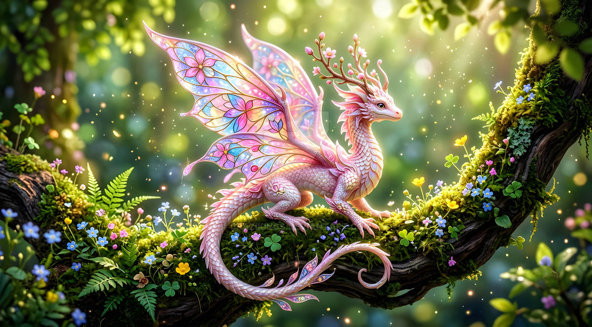 Fantasy Baby Dragon
