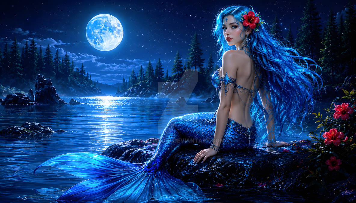 Moonlit Mermaid