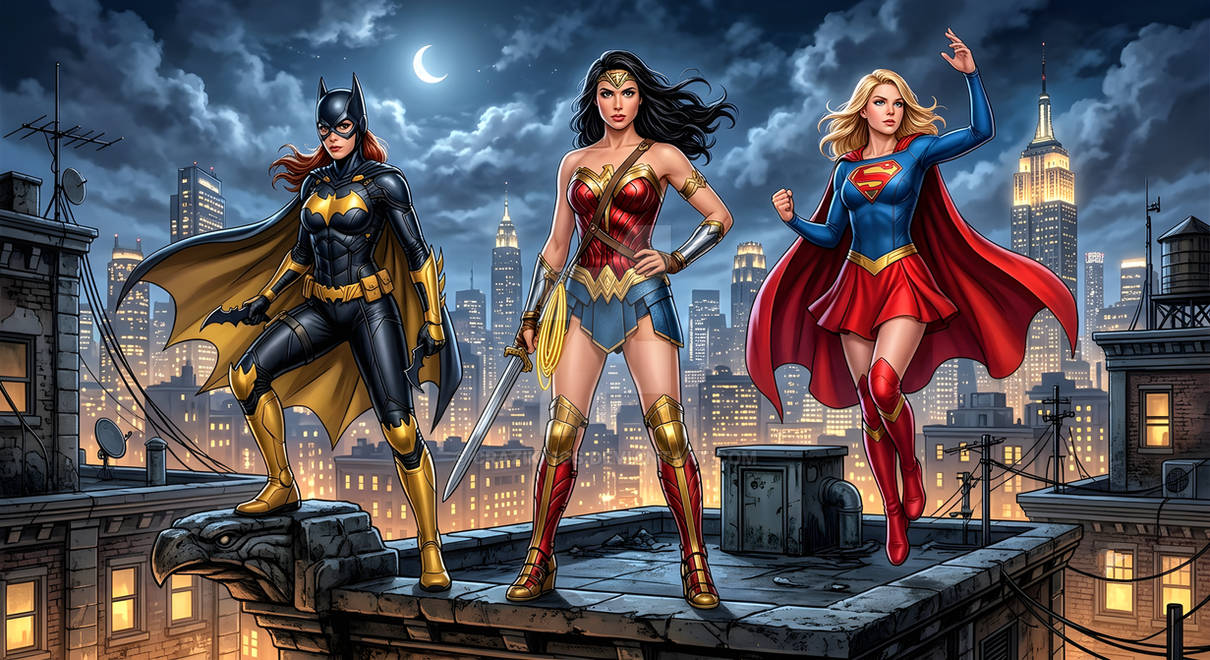 Barbara, Diana & Kara (2 Pics)