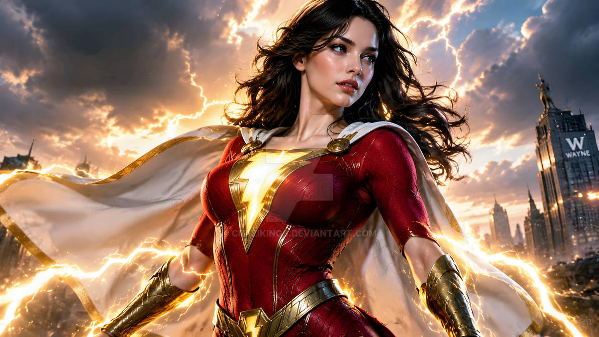 Mary Marvel : Lightning Over The City