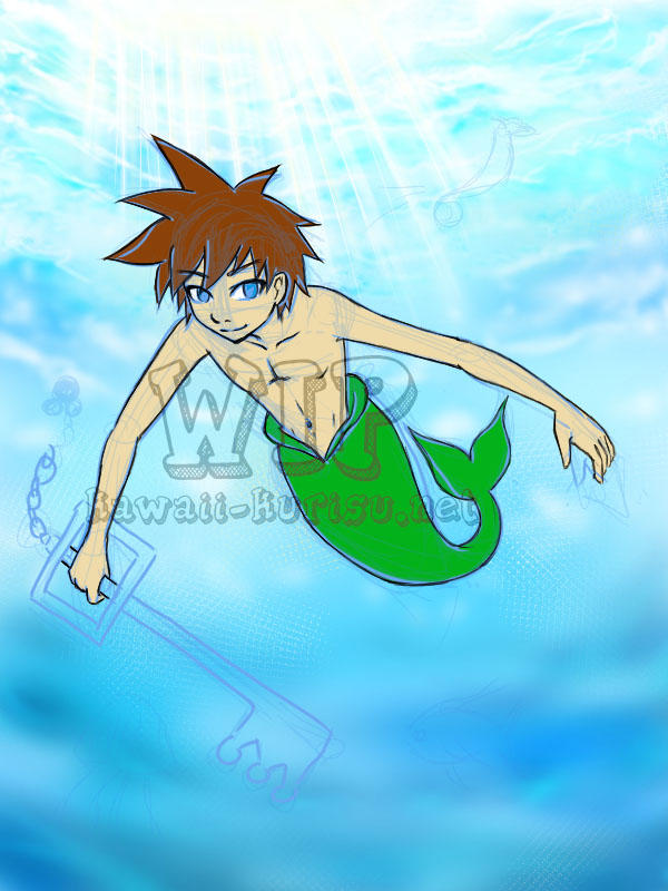Mermaid Sora by Baka-Kurisu on DeviantArt
