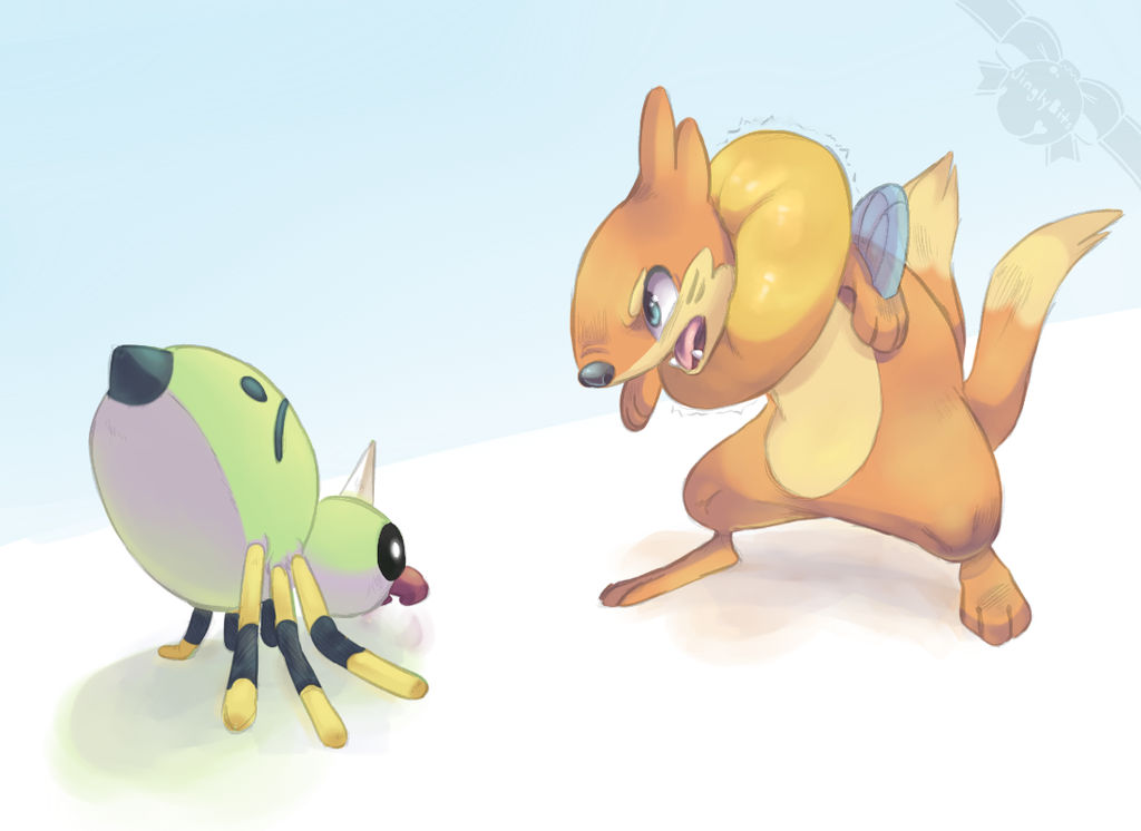 Huff Monster Huff by JinglyBits on DeviantArt