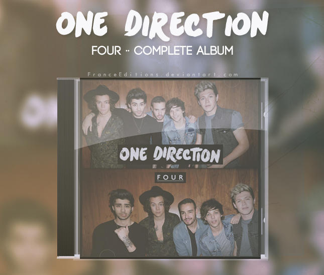 One Direction // FOUR // COMPLETE ALBUM :o by FranceEditions on DeviantArt
