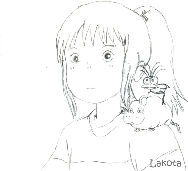 Spirited Away sketches by funlakota on DeviantArt