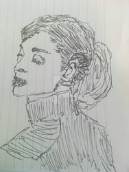 Audrey Hepburn Sketch