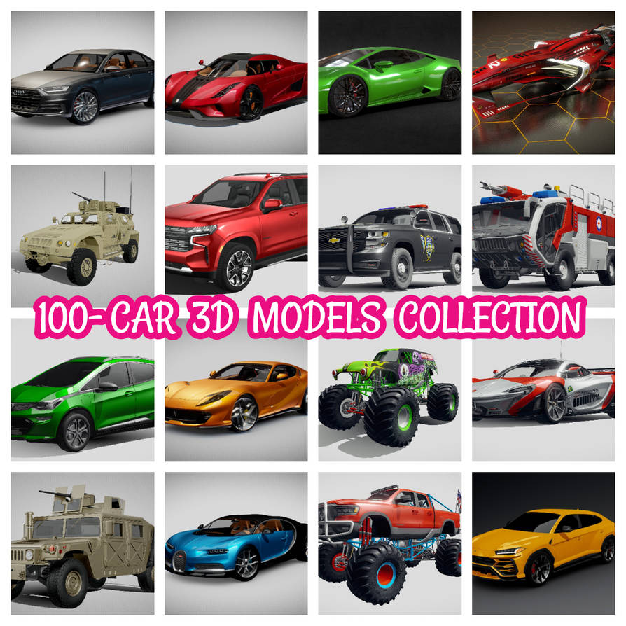 Deviantart Cars Model Pack Car Vehicles by 3dworld99 on DeviantArt