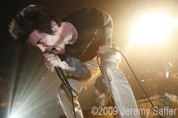 AFI - Davey Havok live 2009