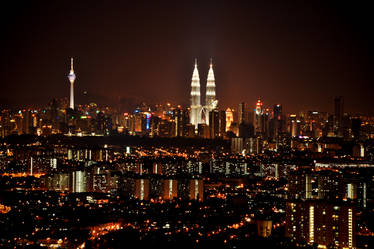 Kuala Lumpur by night