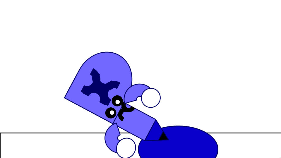 Fat Preschool Prep Company Logo P (blueberry alt.)